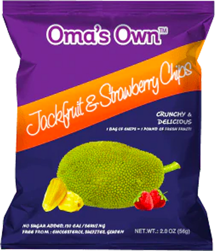 Crunchy Jackfruit/Strawberry Chips