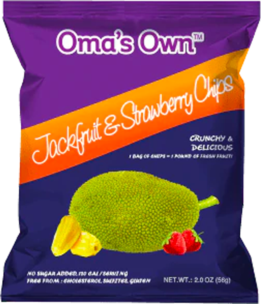 Crunchy Jackfruit/Strawberry Chips
