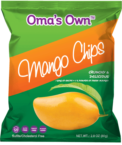 Crunchy Mango Chips (12 Pack)